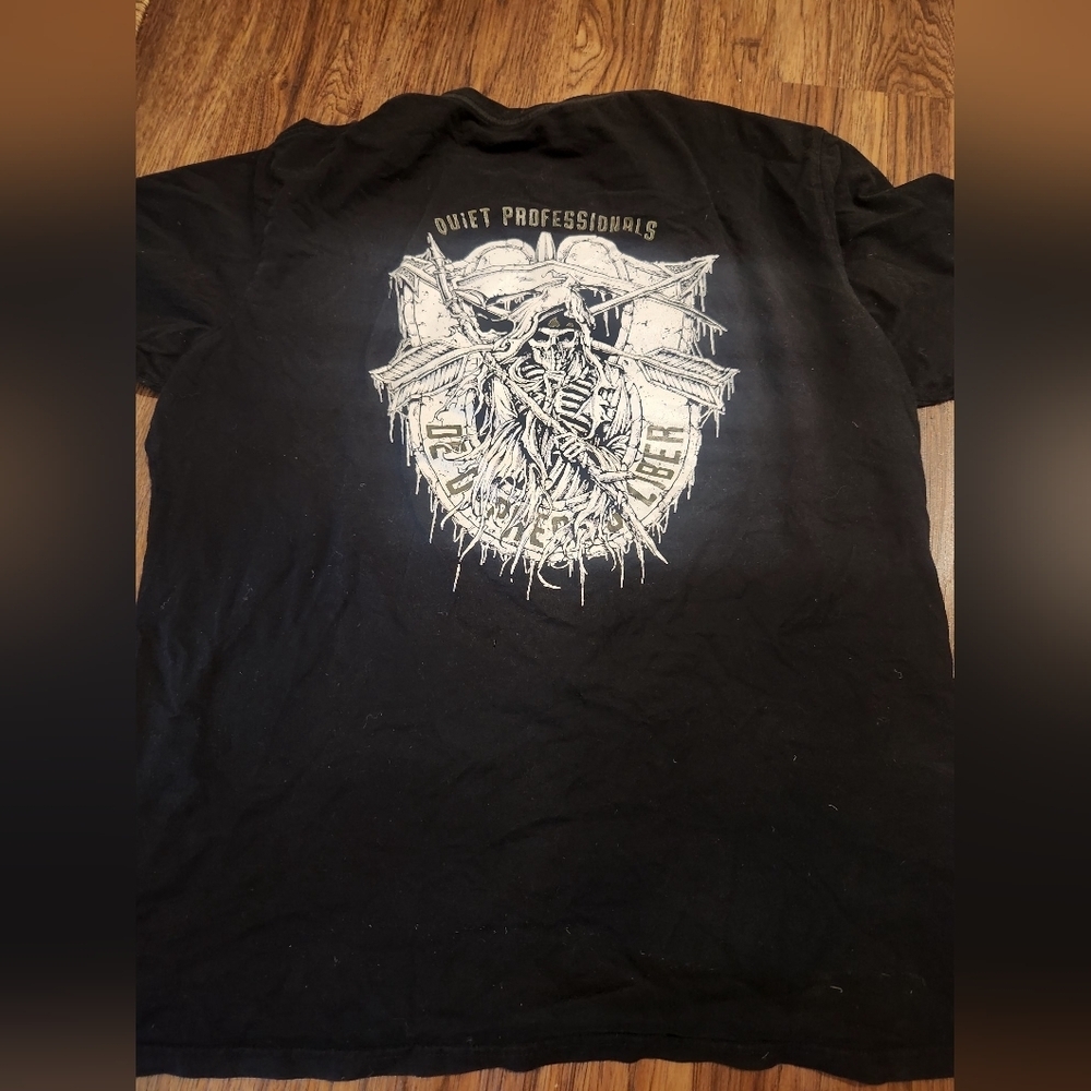 Quiet Professionals Black Graphic T-Shirt